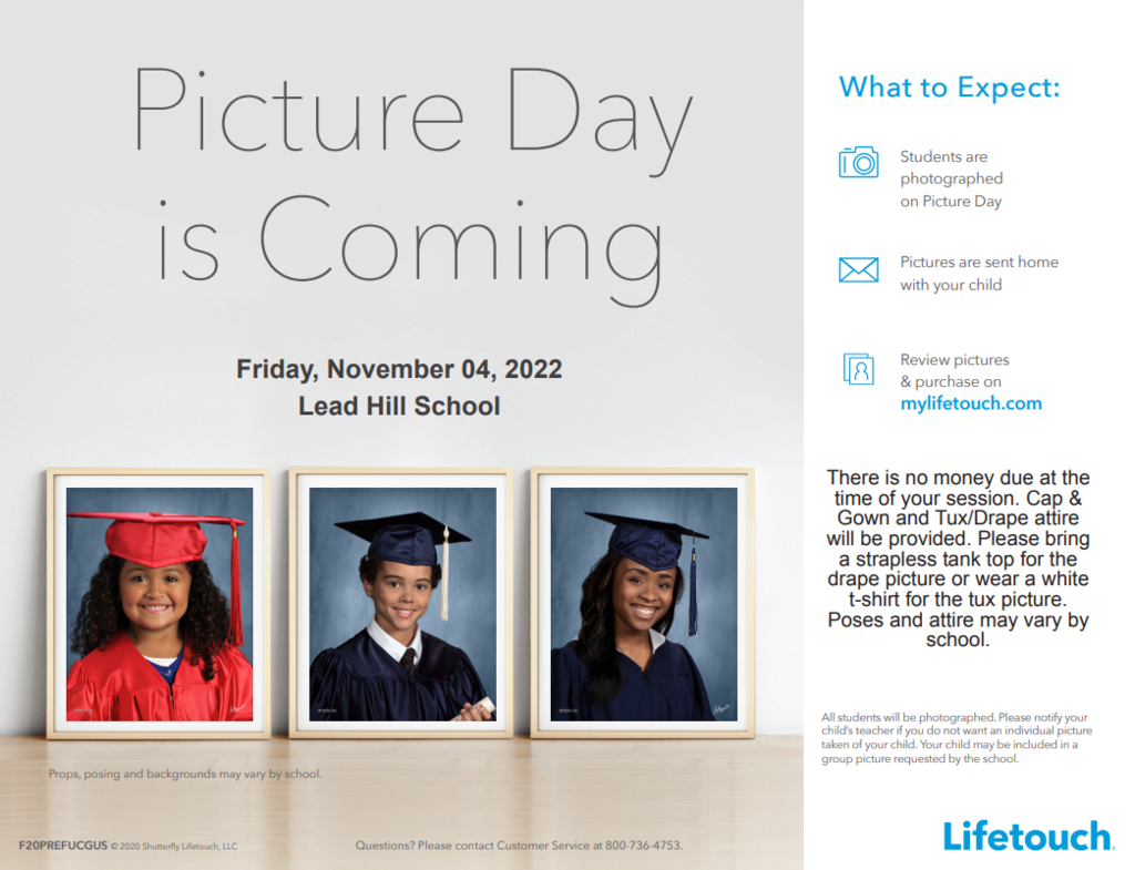 Sr. Picture Day Flyer